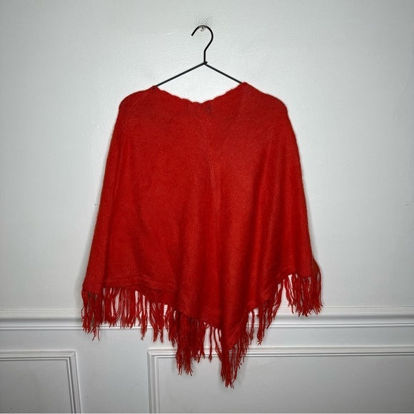 Chaski Del Peru 100% Alpaca Wool Poncho - Picture 4 of 4